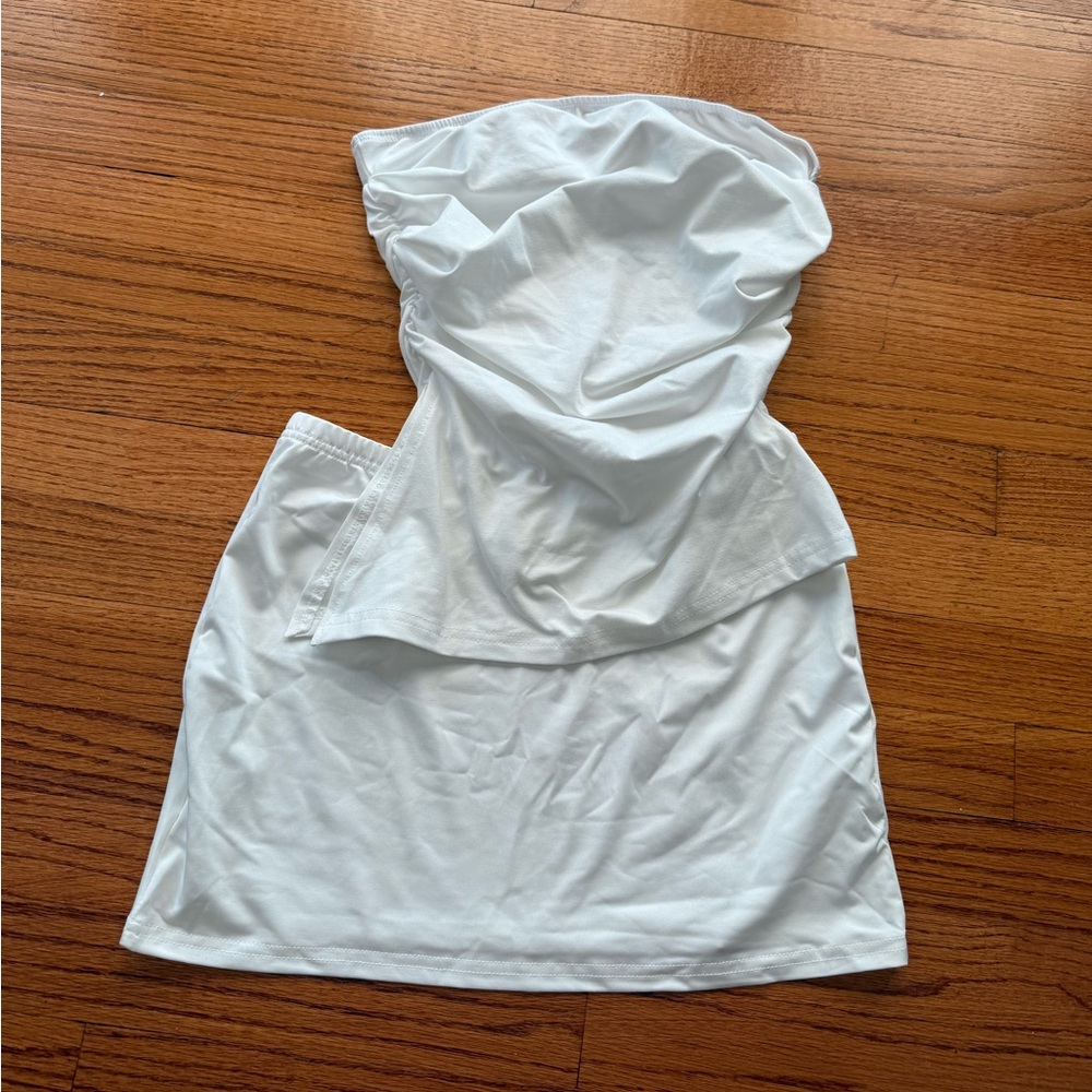 SHEIN all white outfit